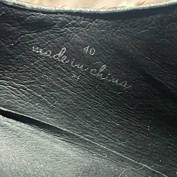 Joie calf skin leopard print shoes in excellent used condition size EU40/US10 - Picture 6 of 7